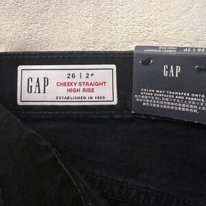 GAP Denim- cheeky straight high rise